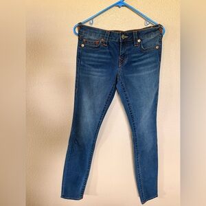 True Religion Dark Blue Skinny Jeans
